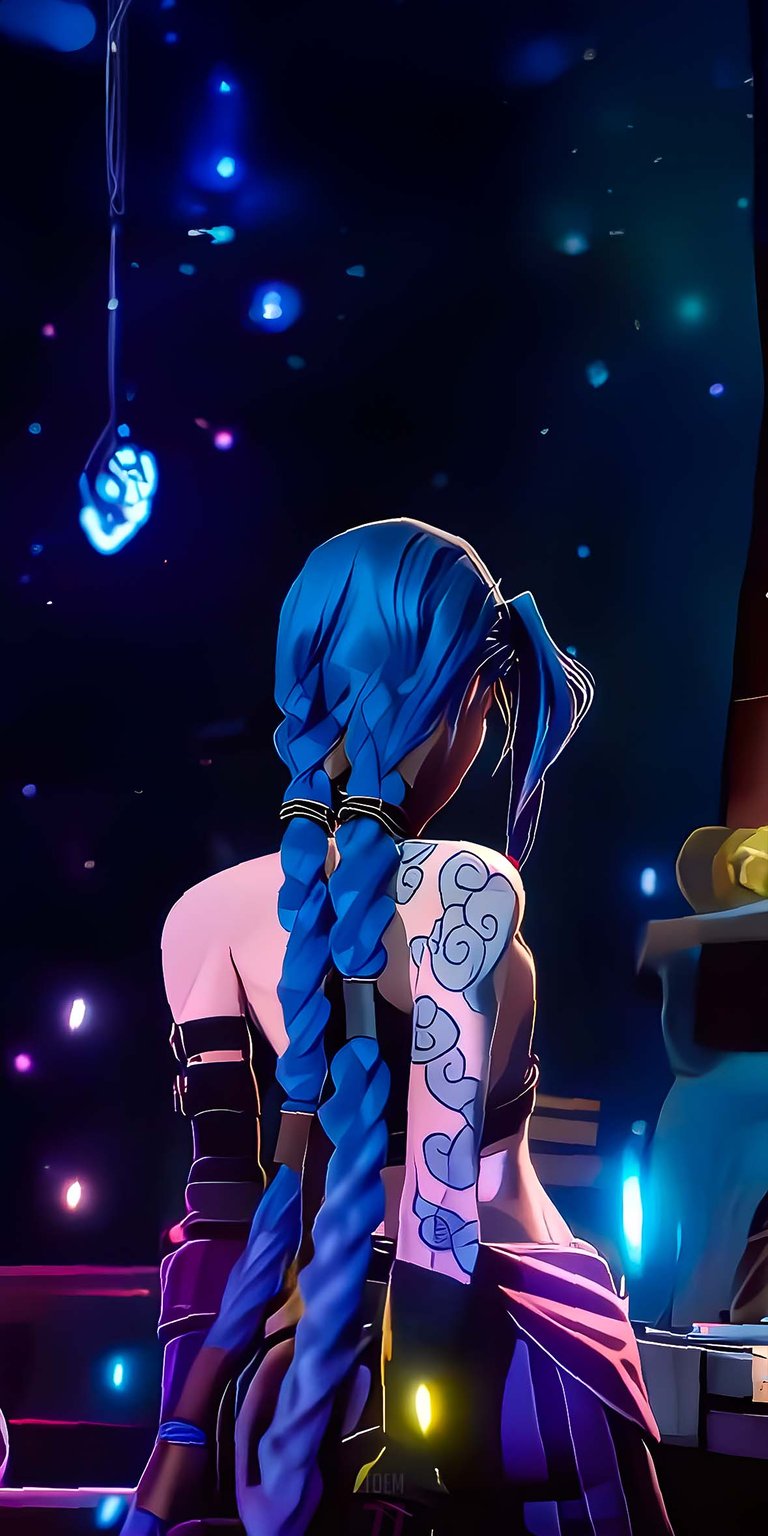 Arcane Jinx wallpaper for iPhone HD