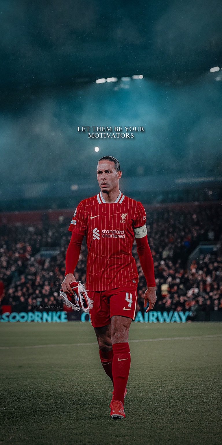 Virgil van Dijk quotes wallpaper 4k iPhone