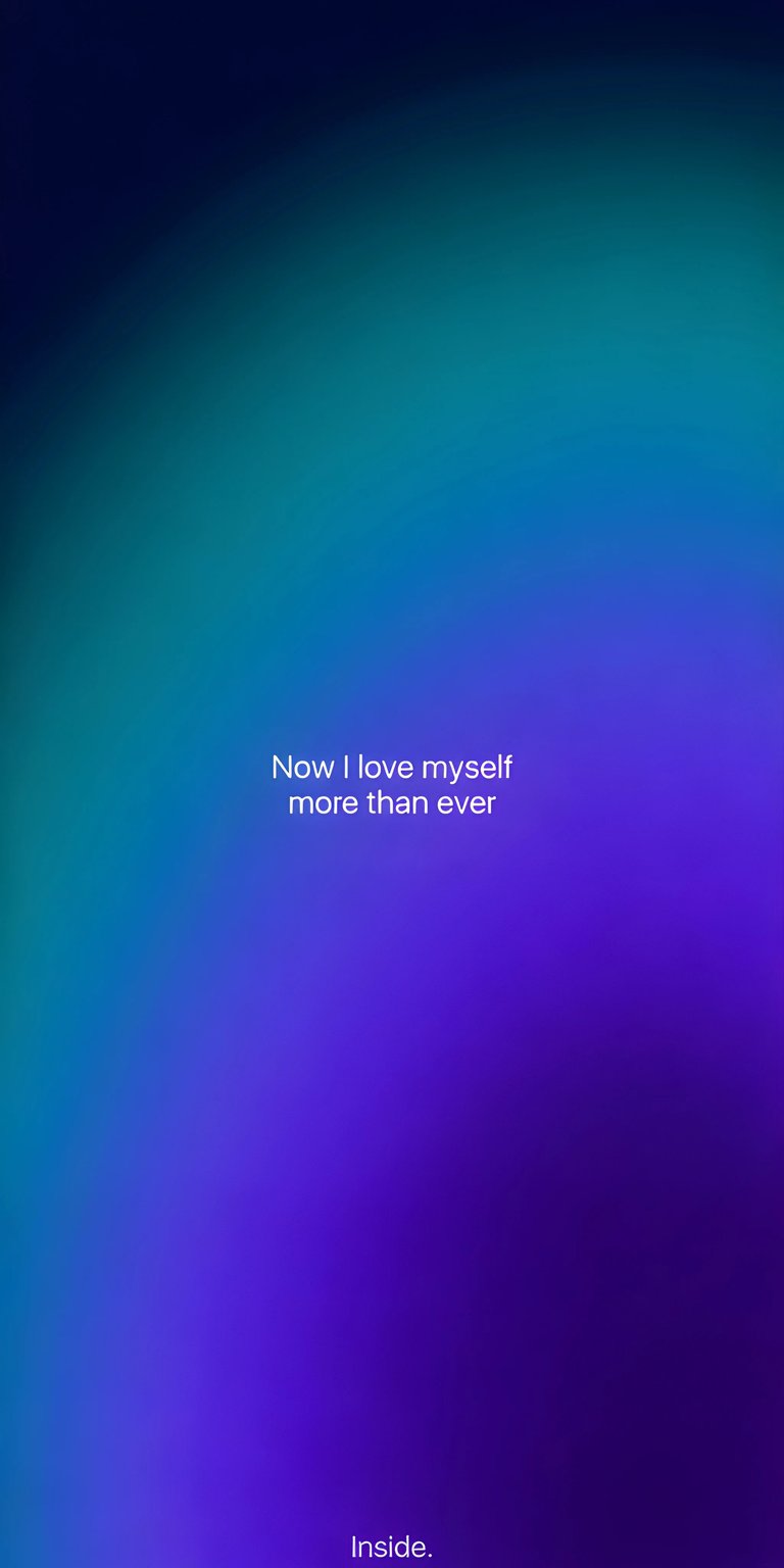 Selflove quote iPhone wallpaper HD