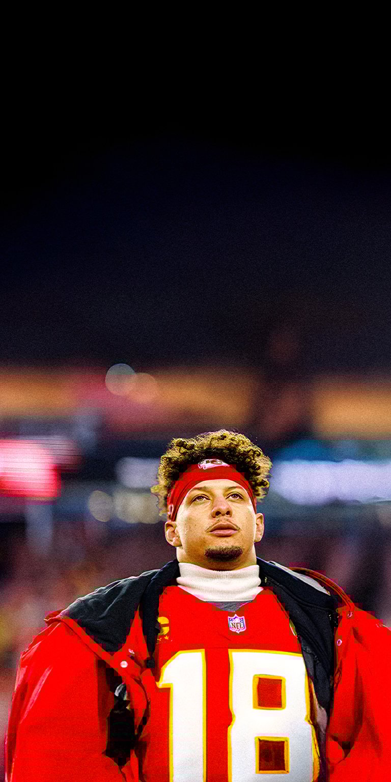 Patrick Mahomes matching wallpaper iPhone