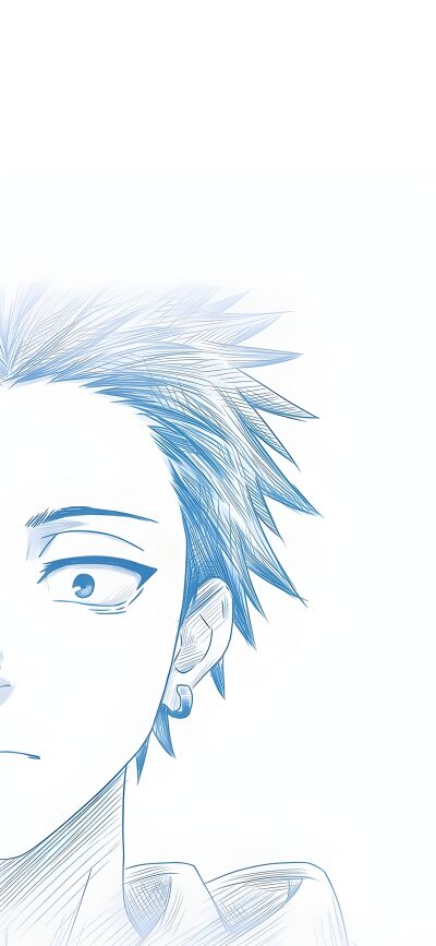 Get this wallpaper that features a girl and a boy for a matching iPhone wallpaper. This 4K wallpaper has a unique design with hair details and the color theme.