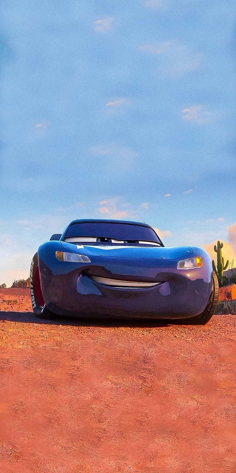 Cars movie McQueen black wallpaper