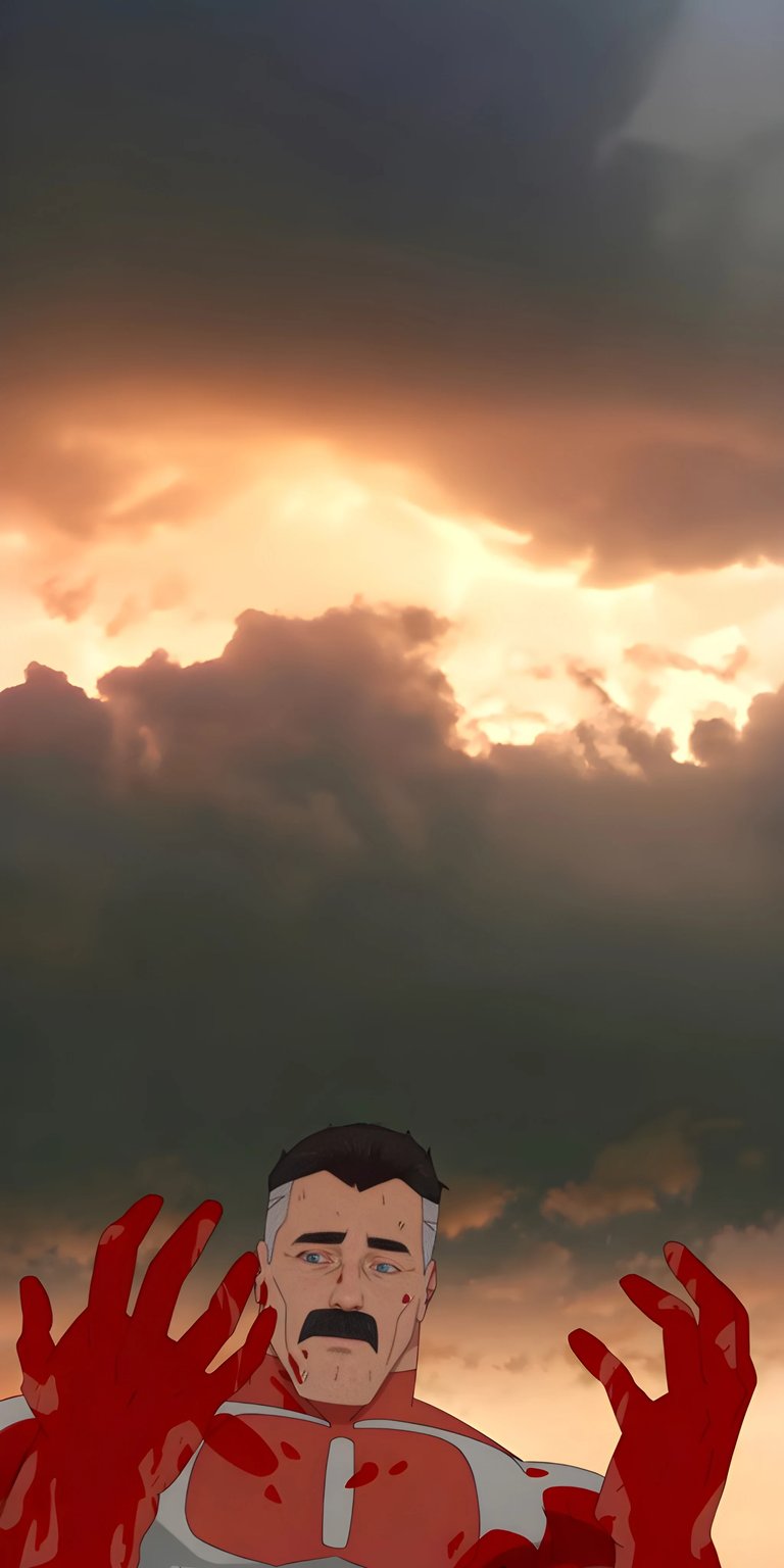 Omni Man wallpaper iOS 4K