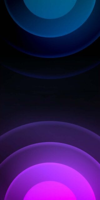 Abstract purple circles wallpaper 4k