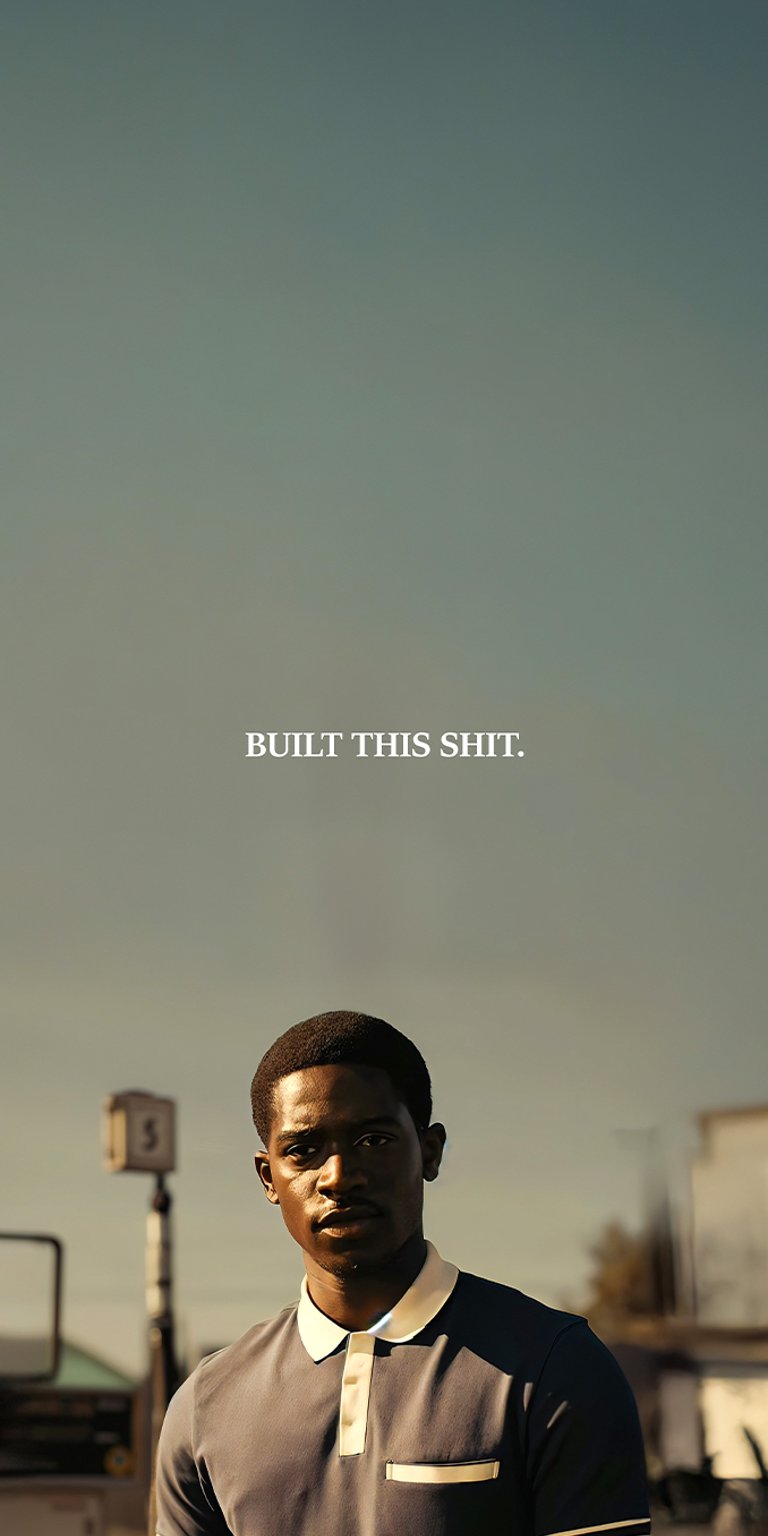 Franklin SAINt quote wallpaper iPhone 4K