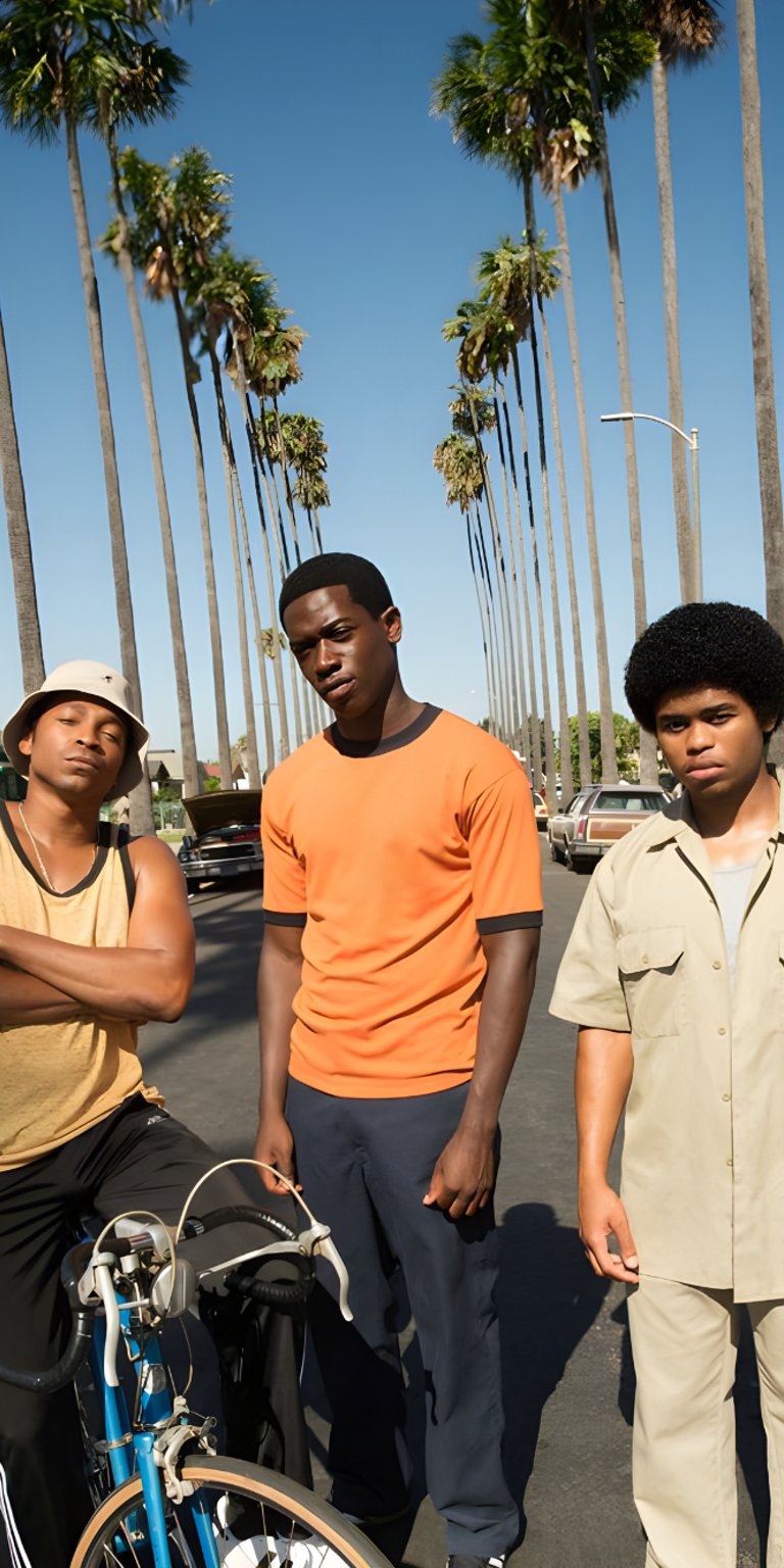 Jerome Saint, Franklin Saint and Leon Simmons posing wallpapers