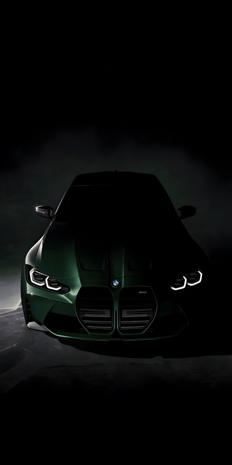 Green BMW M3 wallpaper for iPhone HD