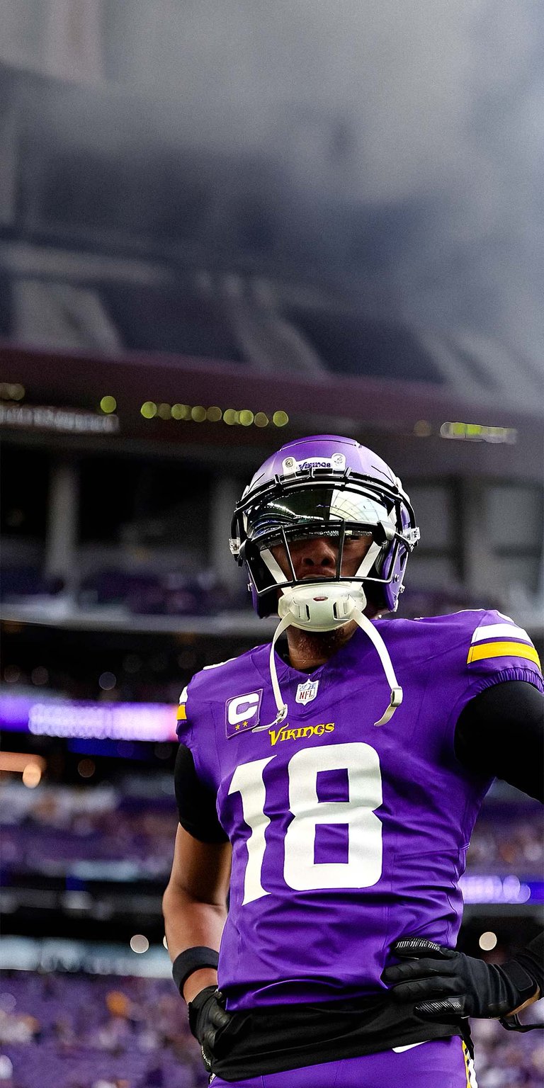 Justin Jefferson vikings Wallpaper