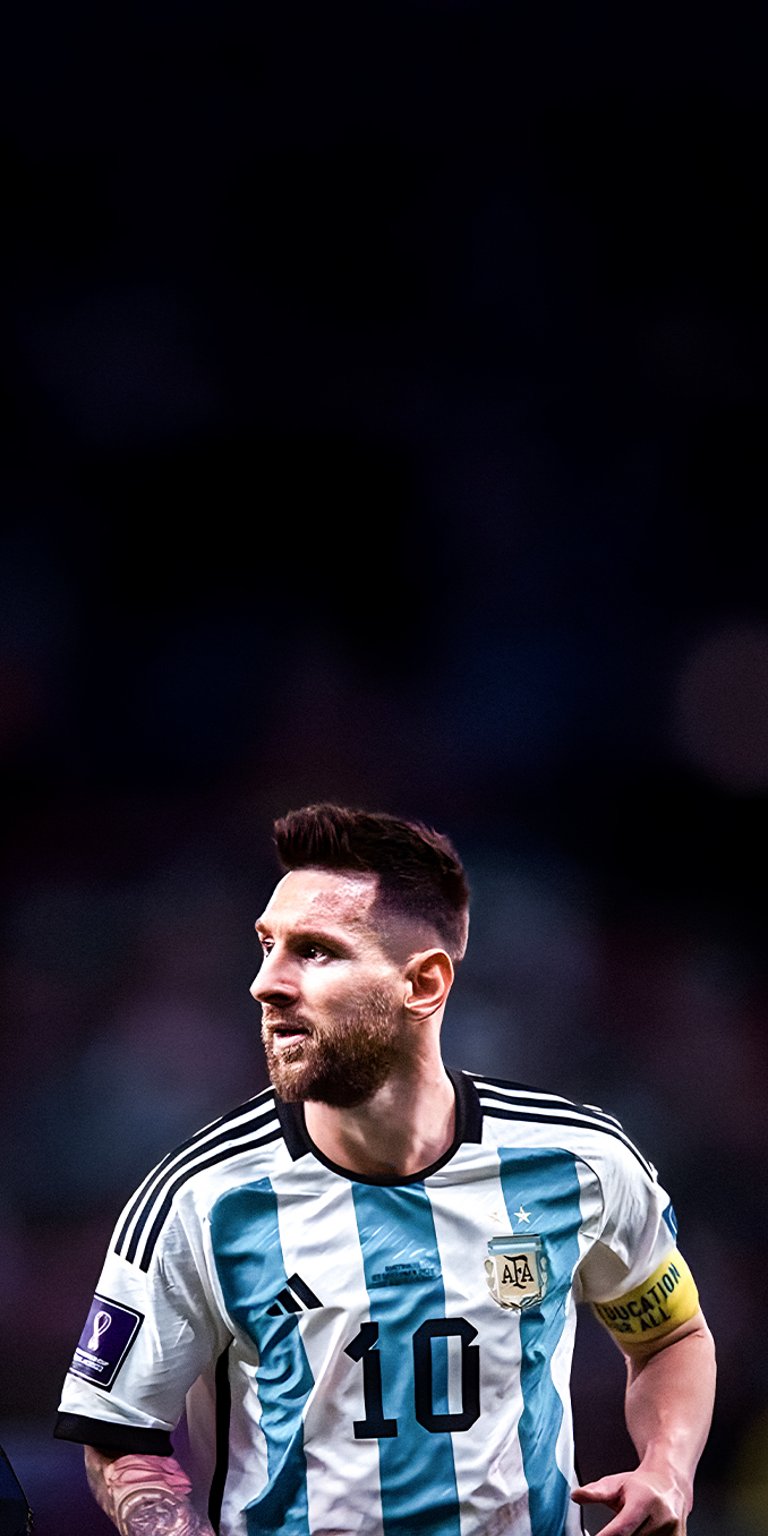 Lionel Messi matching wallpaper in 4K