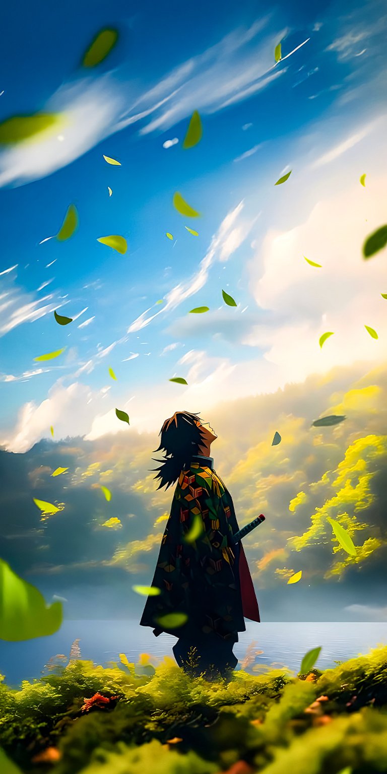 Giyu Tomioka wallpaper iPhone 4K