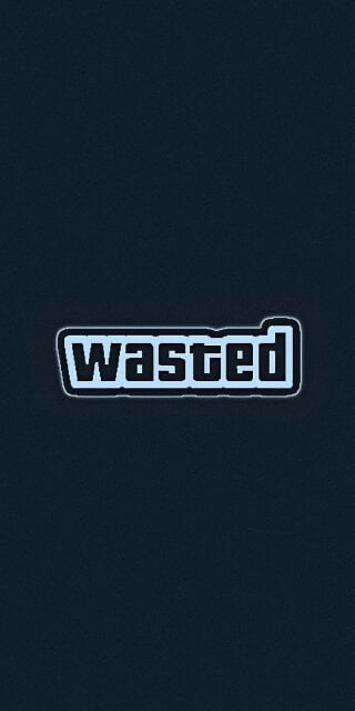 GTA wasted wallpaper iPhone