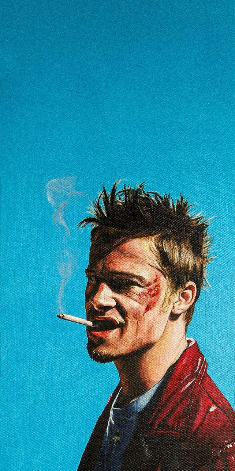 Tyler Durden movie poster Wallpaper HD for mobile