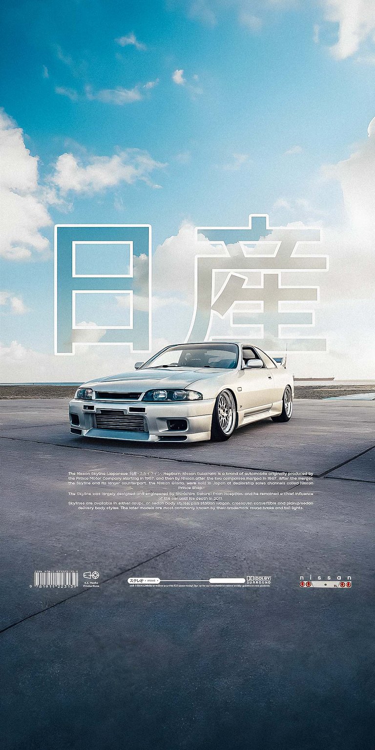 Nissan Skyline GTR Classic Poster Wallpaper IOS HD