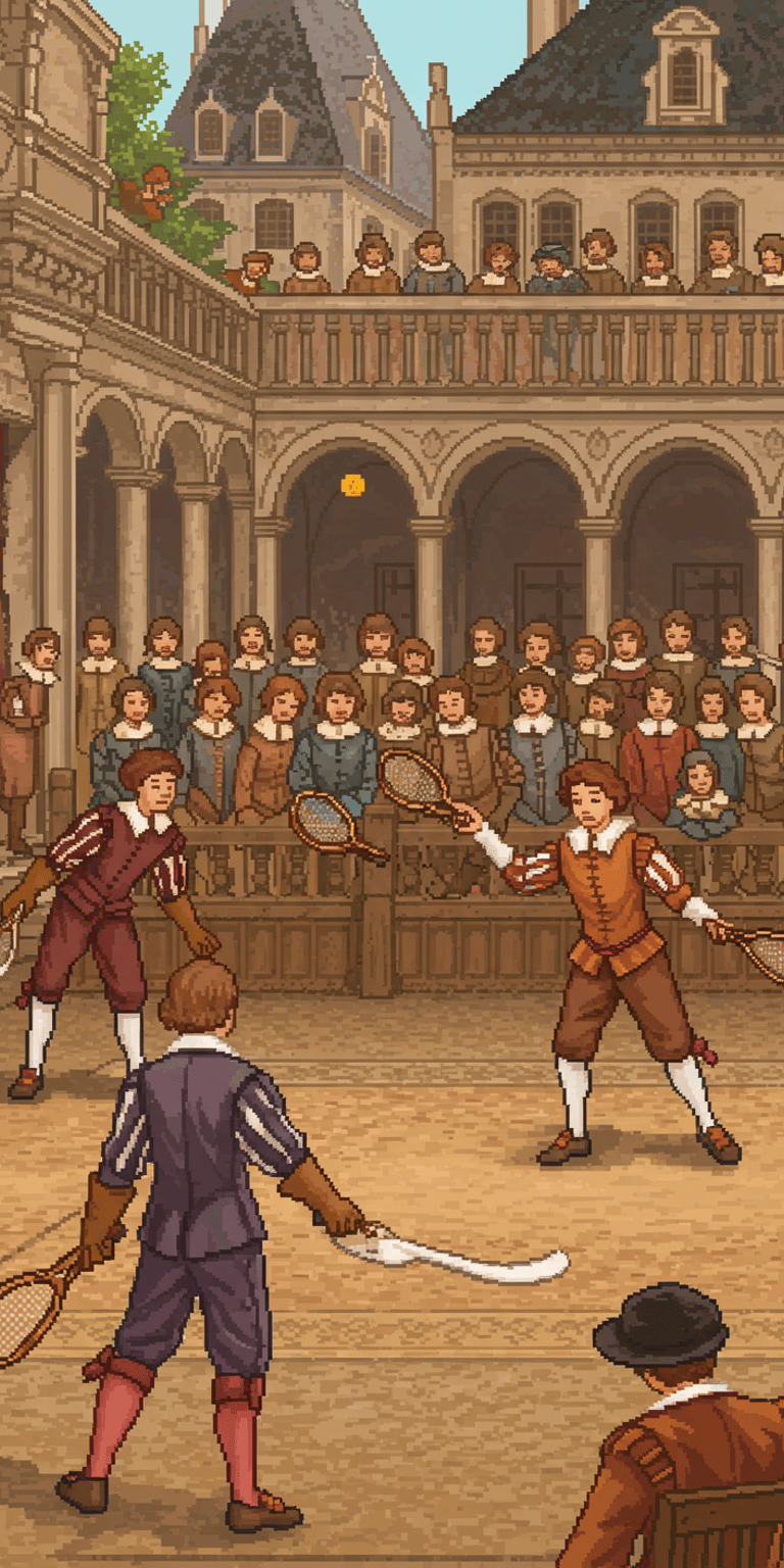 Classic competition pixel art wallpaper