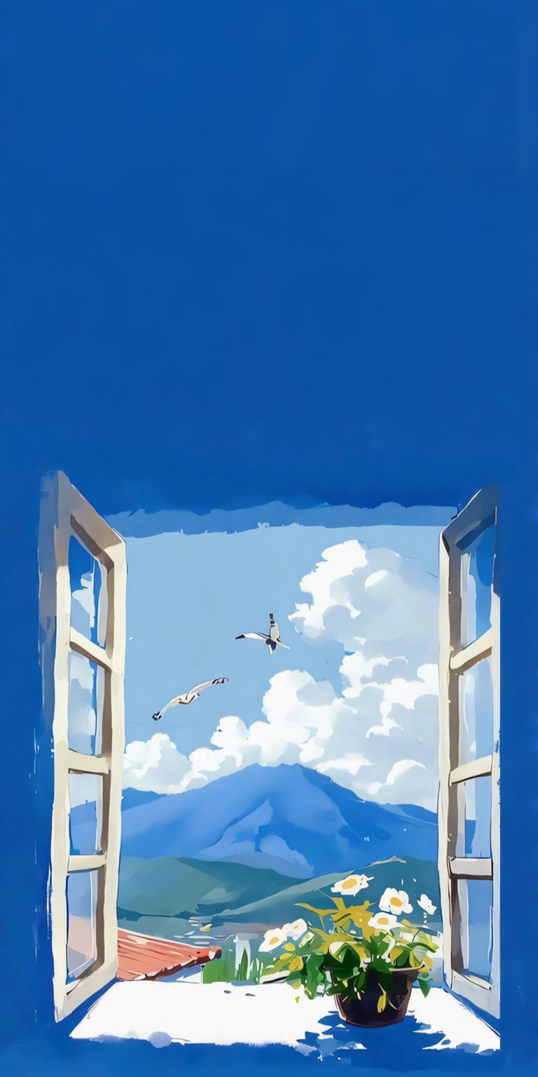 Window art iPhone wallpaper HD