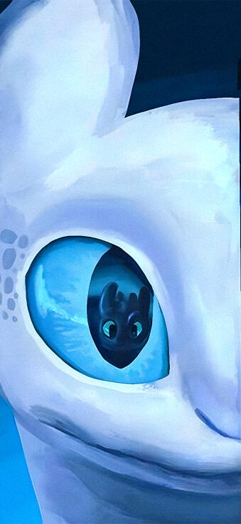 Light Fury matching wallpaper iPhone