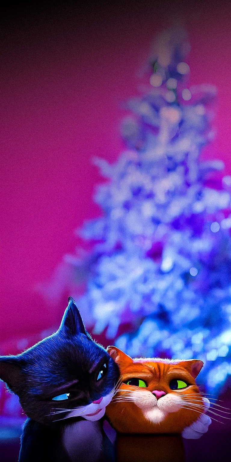 Puss in boots and kitty soft paws wallpaper