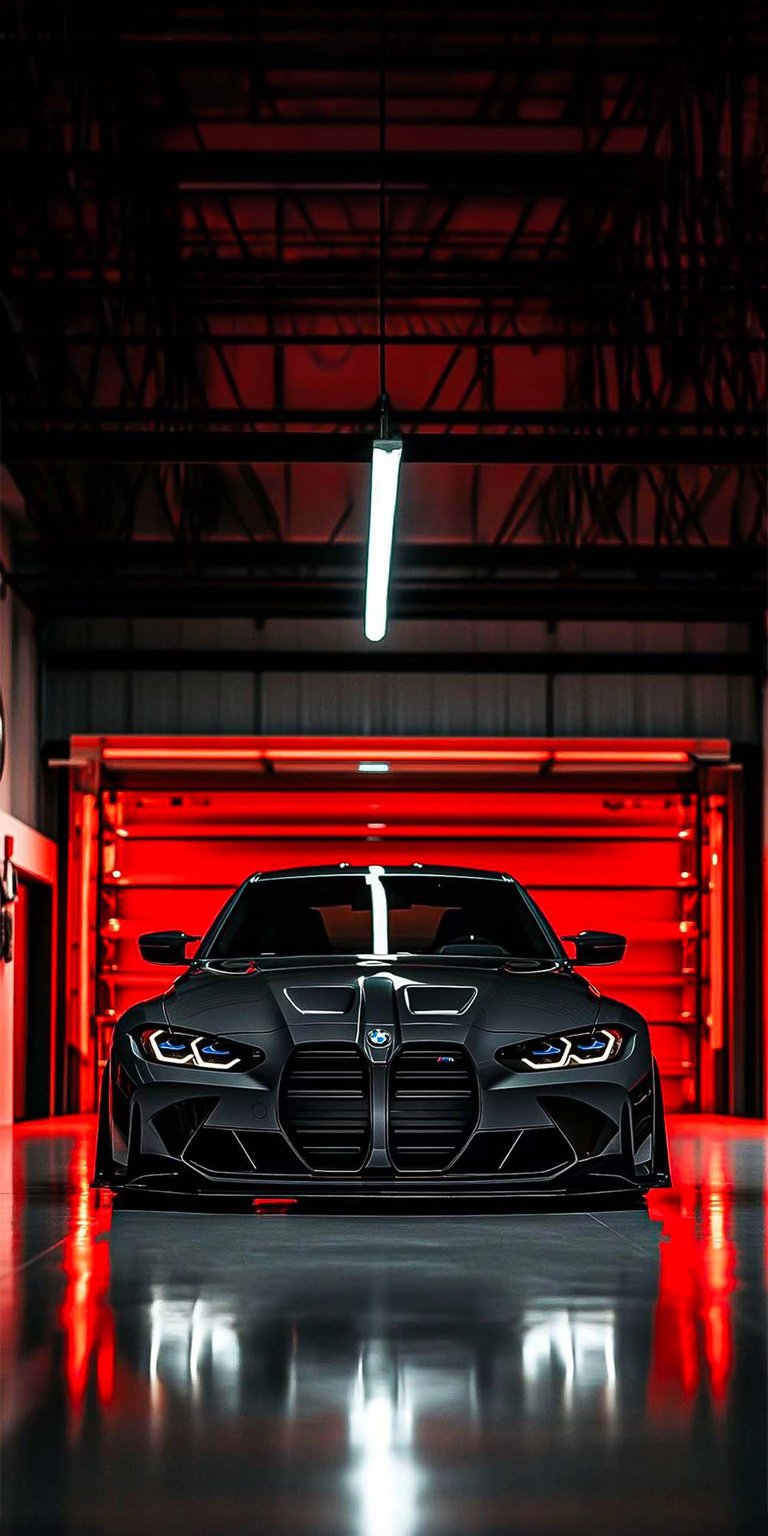 M3 matte black iOS wallpaper HD