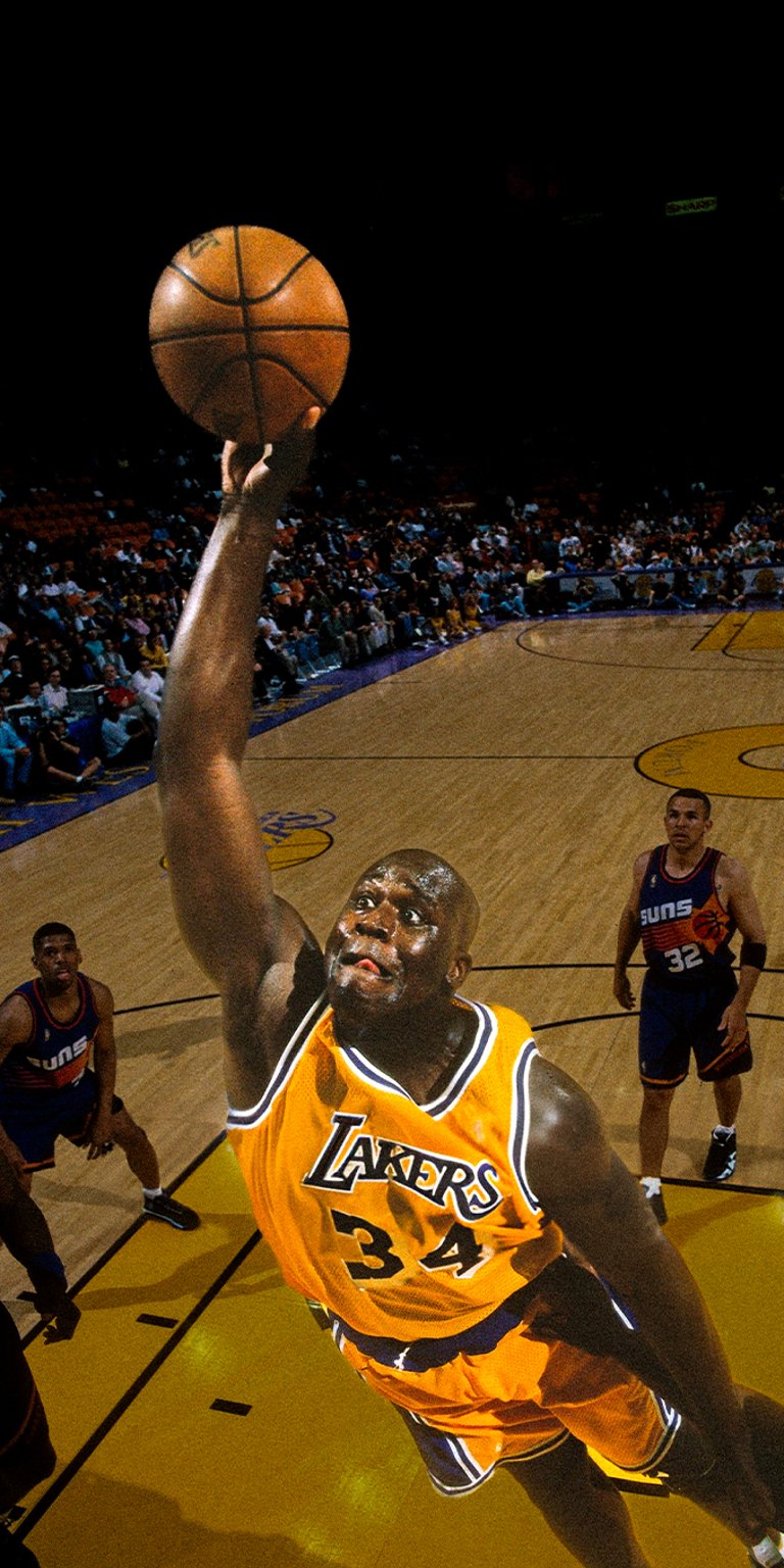 Shaquille O'Neal dunk wallpaper