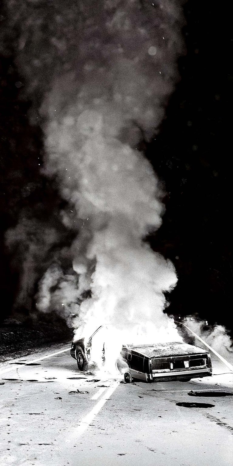 Burning car wallpaper HD iPhone