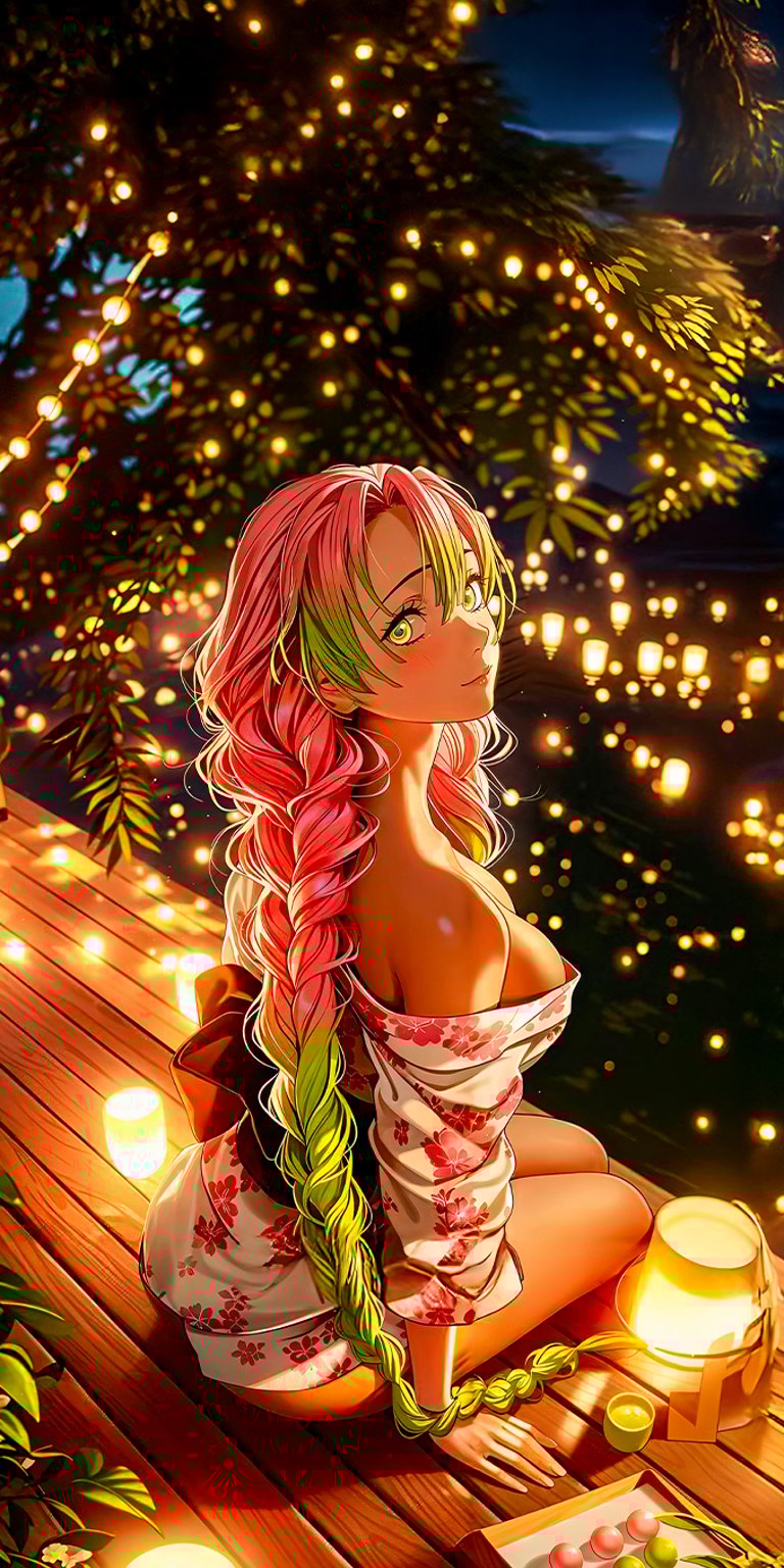 Mitsuri Kanroji wallpaper iPhone 4K