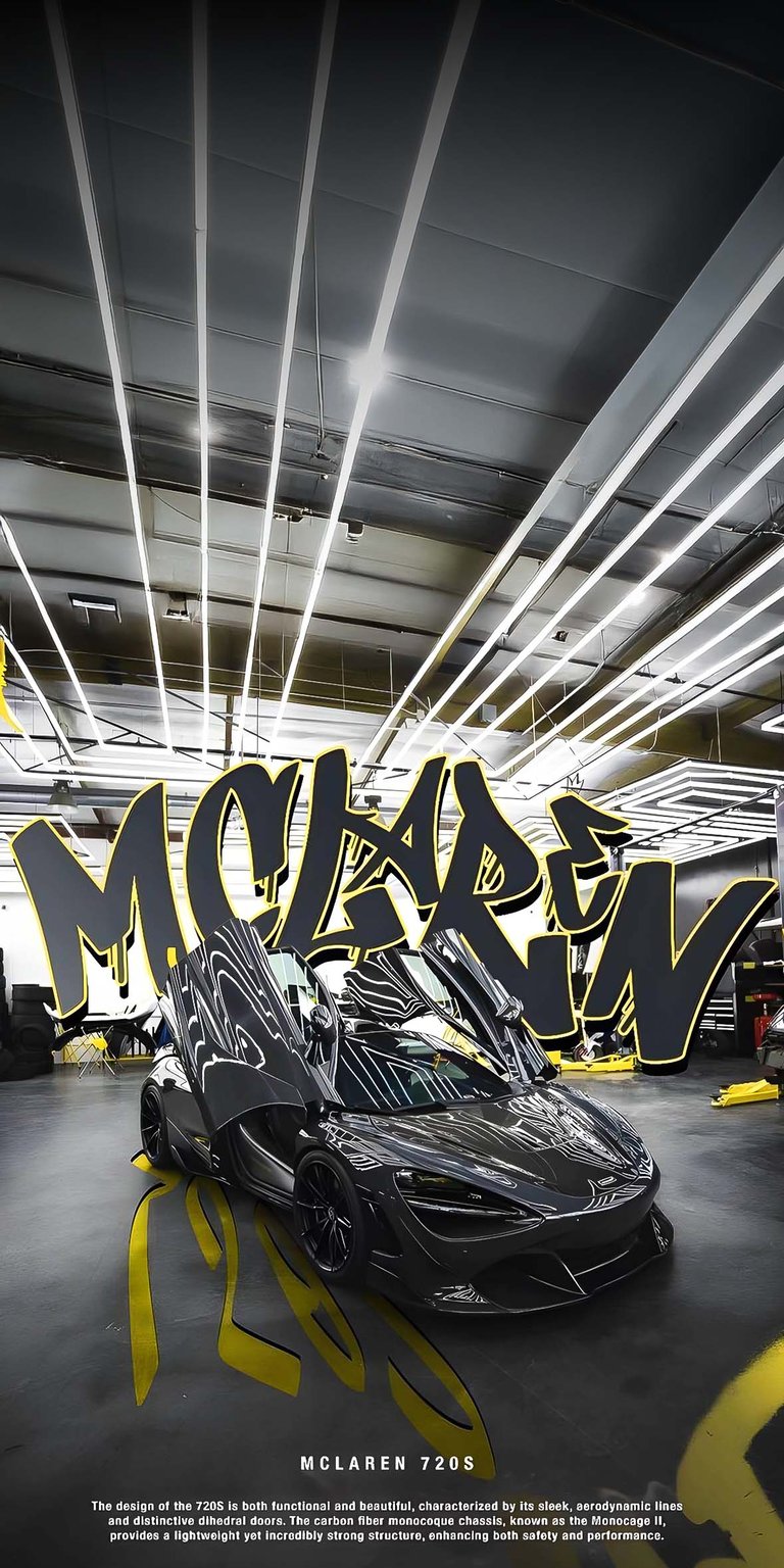 McLaren 720S iPhone wallpaper 4K