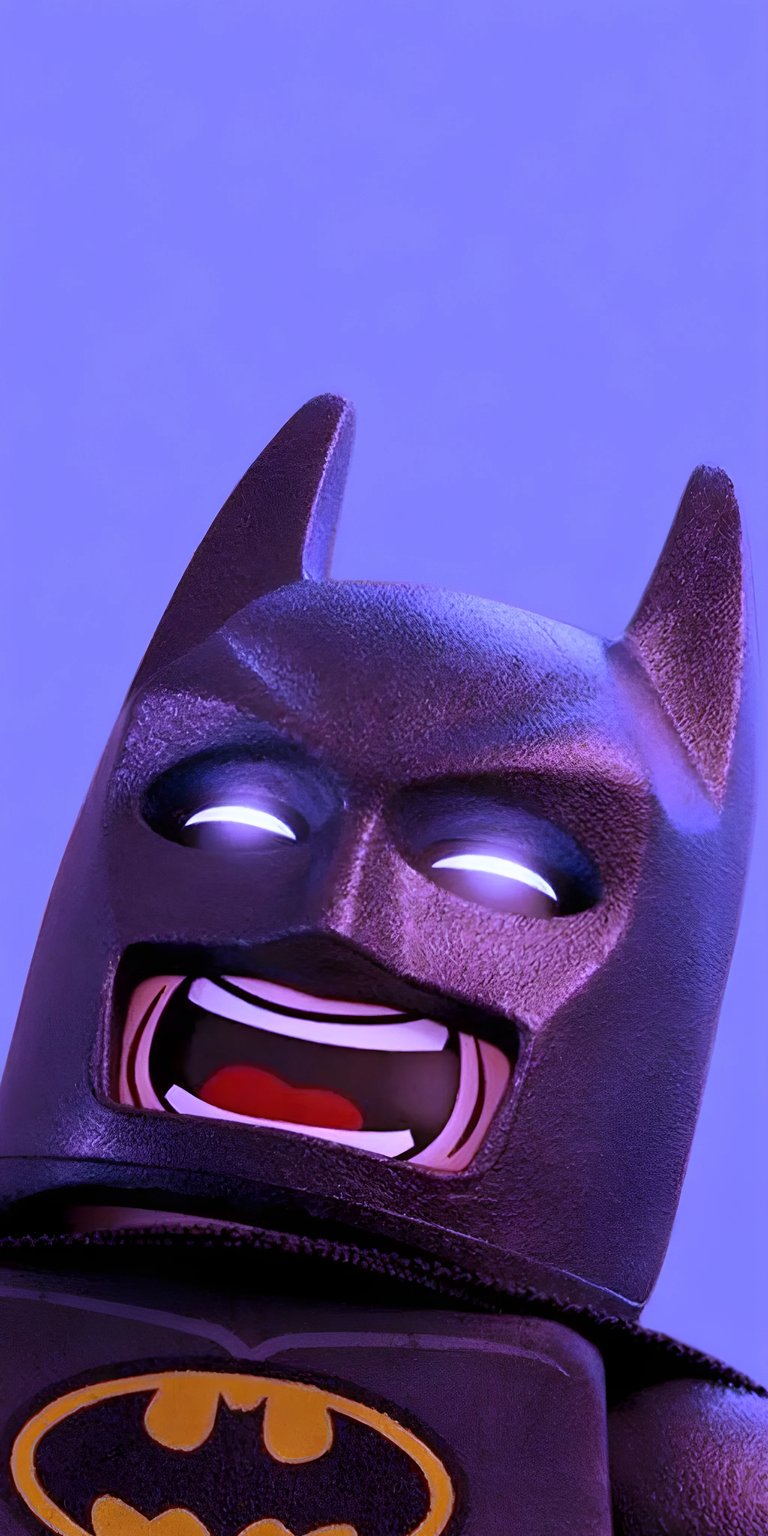 Batman purple lego iPhone wallpaper 4K