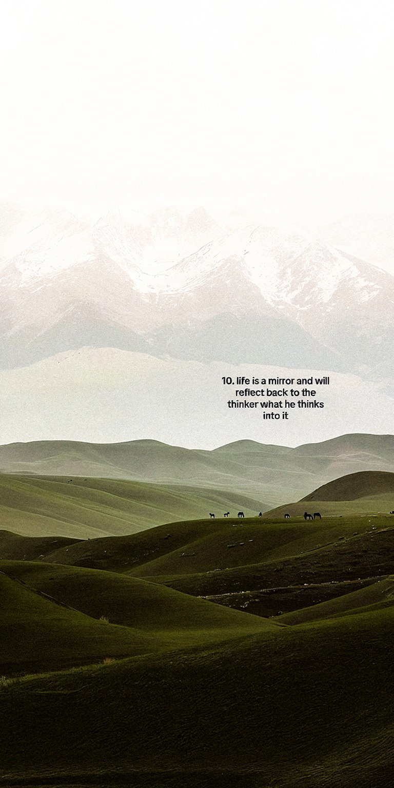 Life lessons wallpaper iPhone 4K