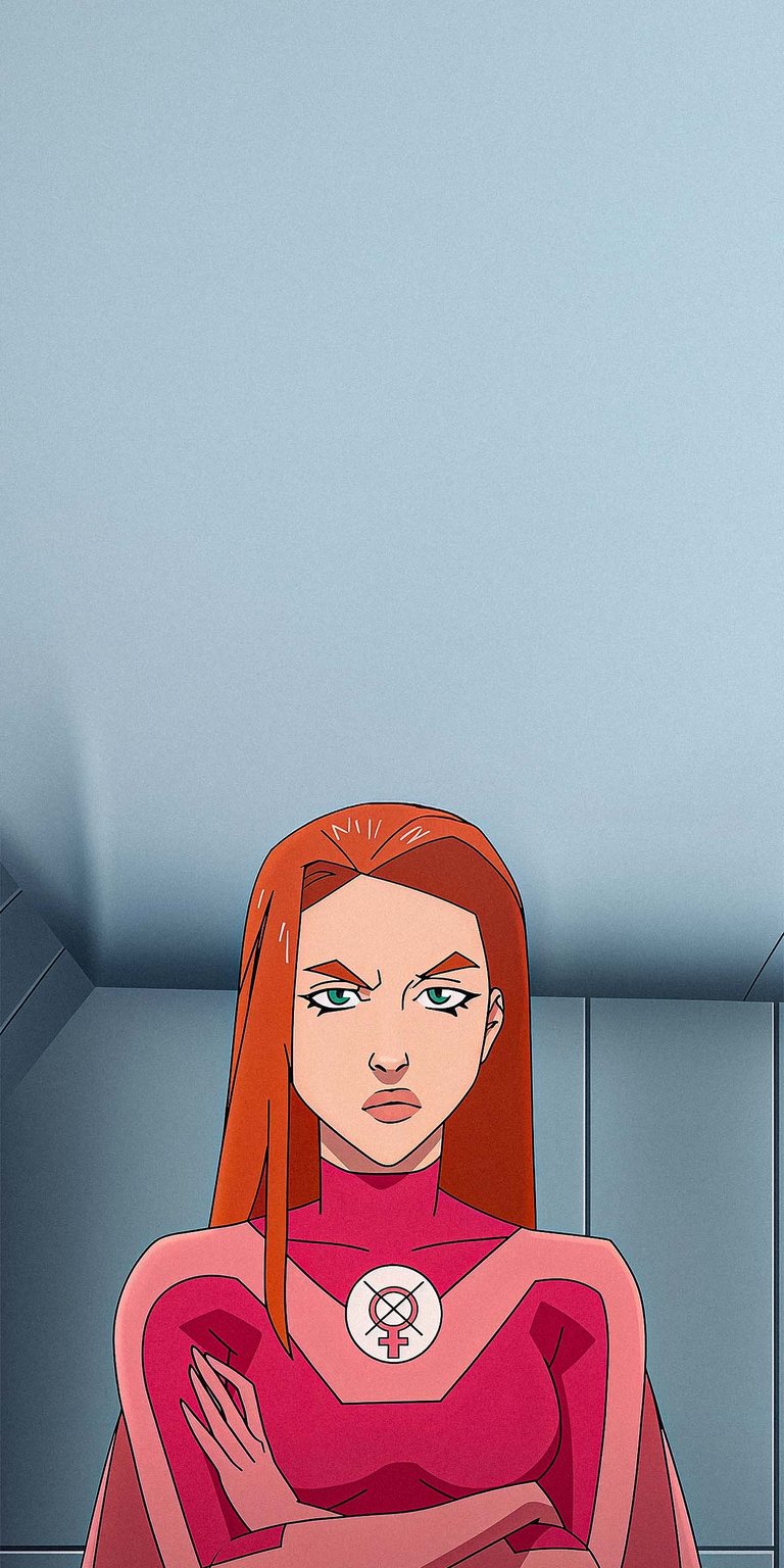 Invincible Atom Eve Wallpaper for iPhone