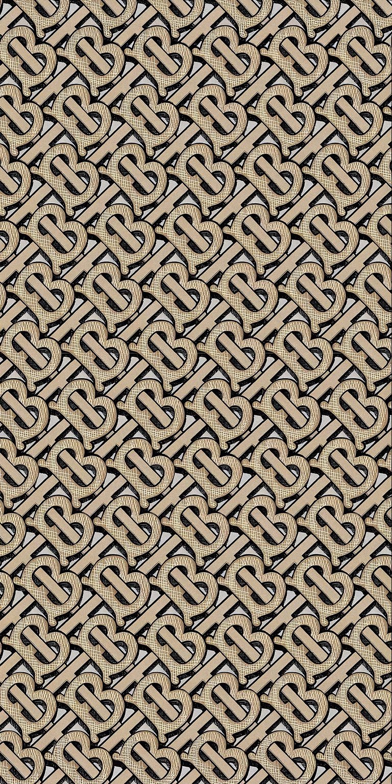 Burberry B logo design wallpaper