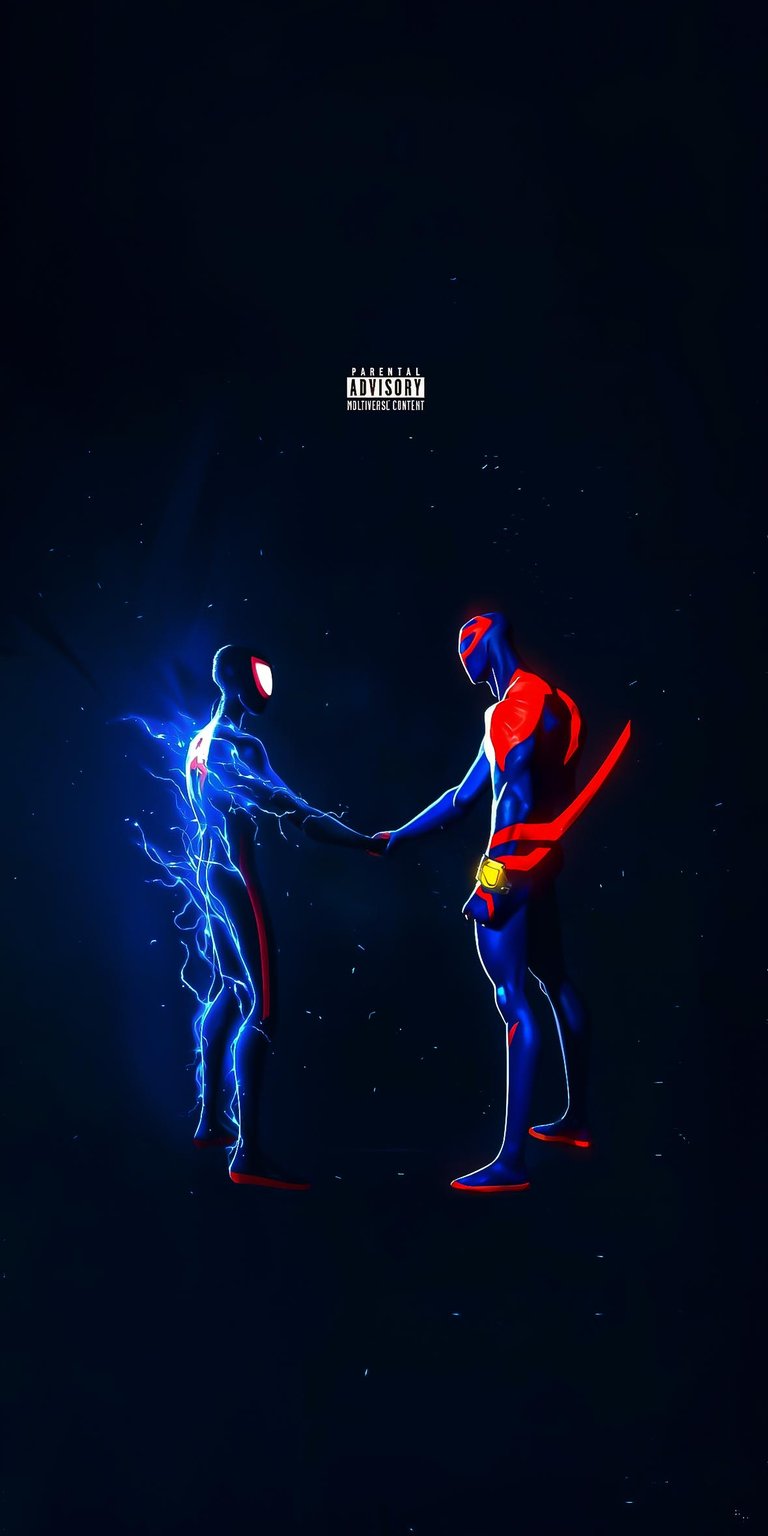 Spiderman variants handshake wallpaper iPhone 4K