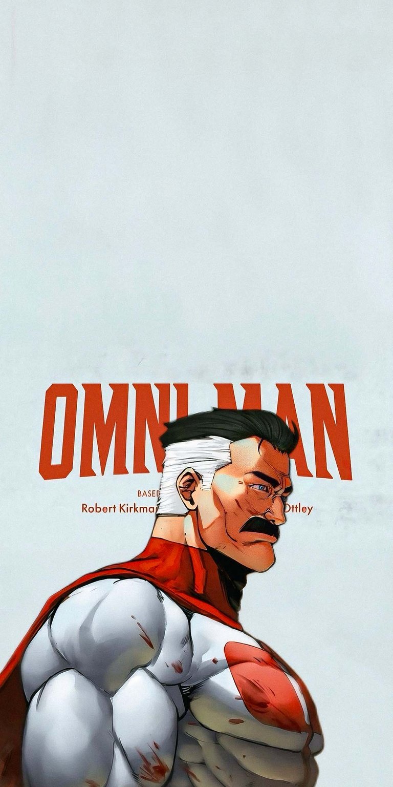 Omni Man poster Wallpaper HD iOS