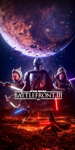Battlefront game poster wallpaper 4k iPhone