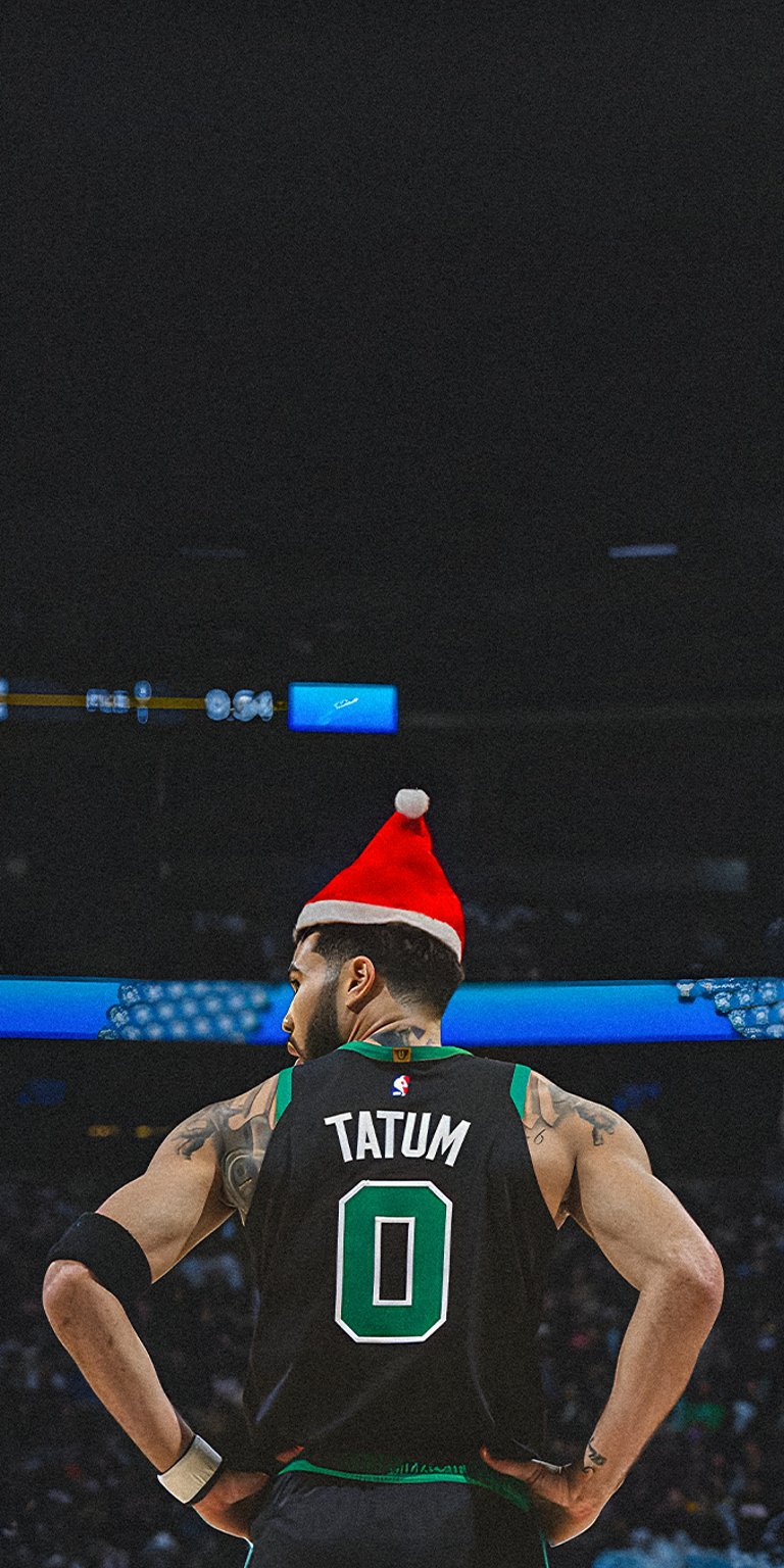 Jayson Tatum christmas iPhone wallpapers