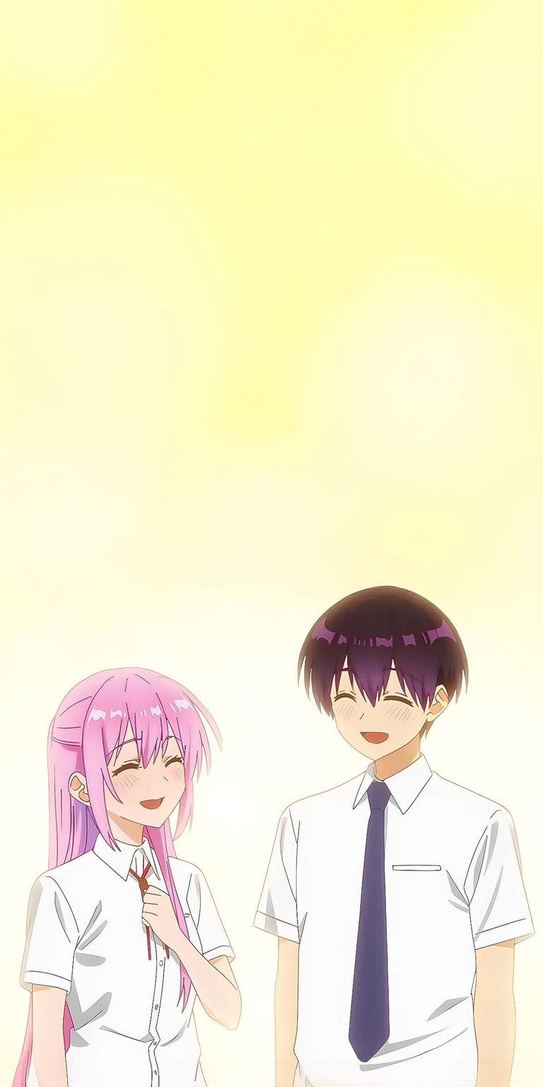 Micchon Shikimori couple iPhone wallpaper HD