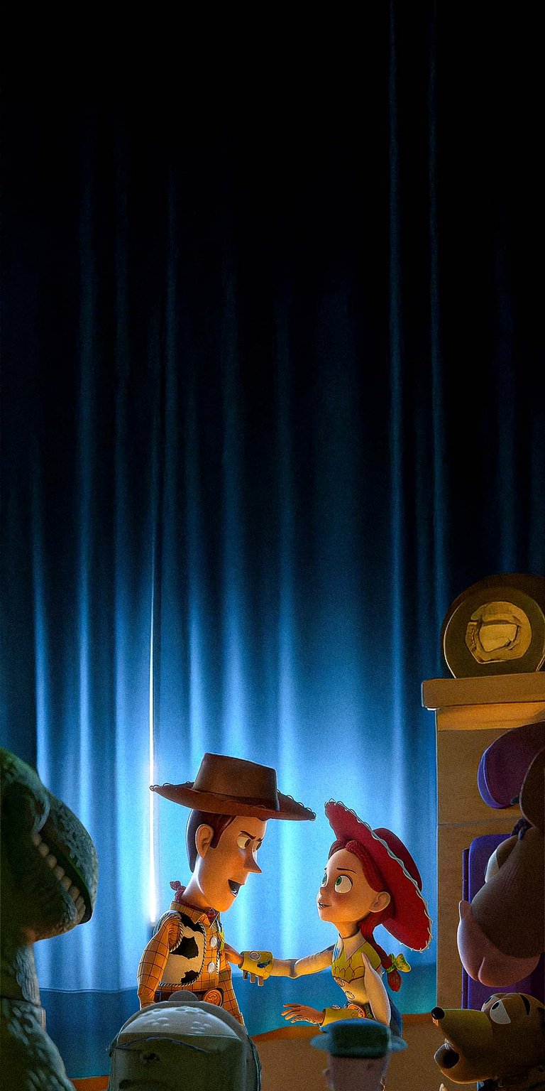Woody and Jessy on stage wallpaper
