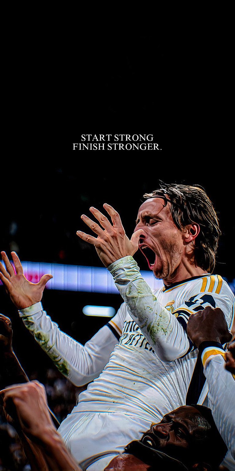 Luka Modrić quote wallpaper 4k iPhone