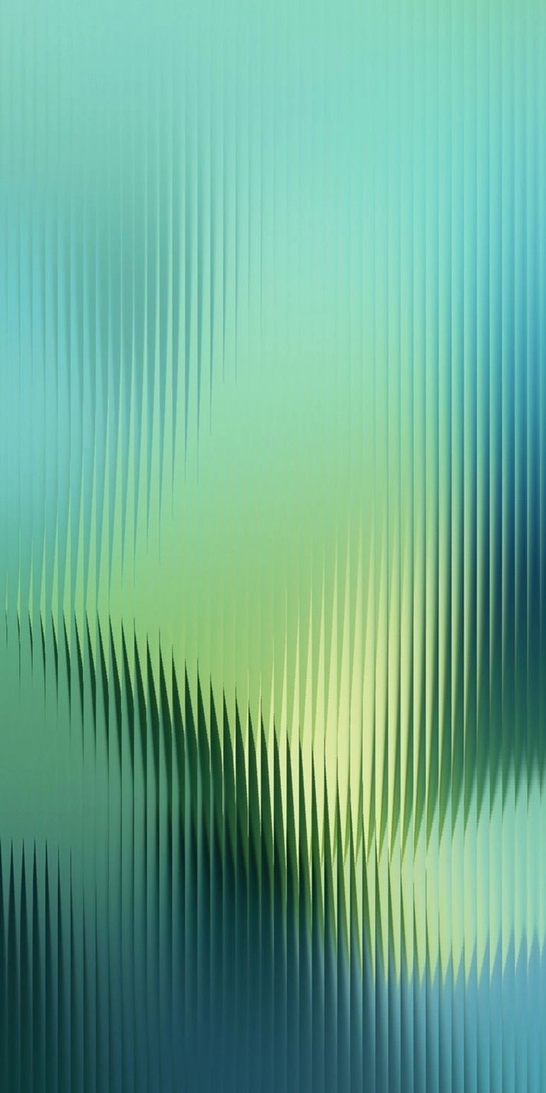 Download this abstract Gradient Lines 4K wallpaper for your iPhone, showcasing blue and green hues with unique ridged textures. This stunning wallpaper will give your phone a fresh look.