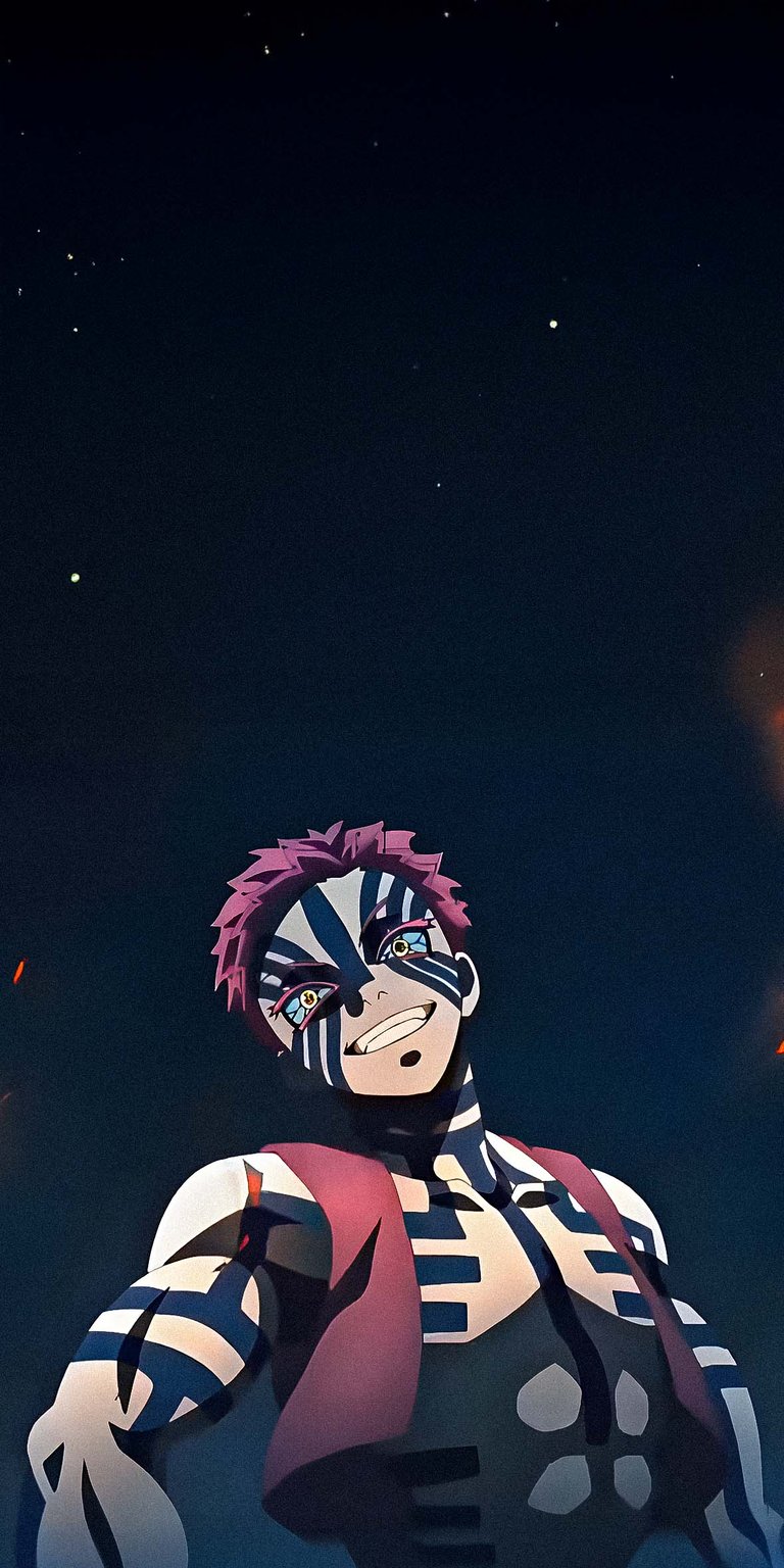 Demon Slayer Akaza Wallpaper for Phone