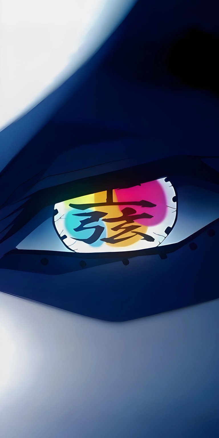 This Doma 4K wallpaper is perfect for your iPhone, highlighting his vibrant eye and the subtle cracks throughout the iris. This wallpaper captures Doma's piercing gaze with the character designs clearly visible.