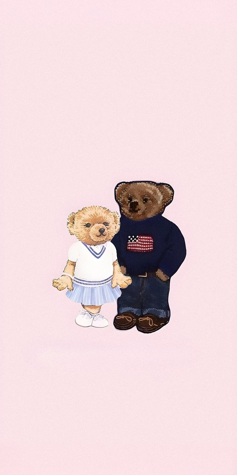 Couple bear together wallpapers 4k
