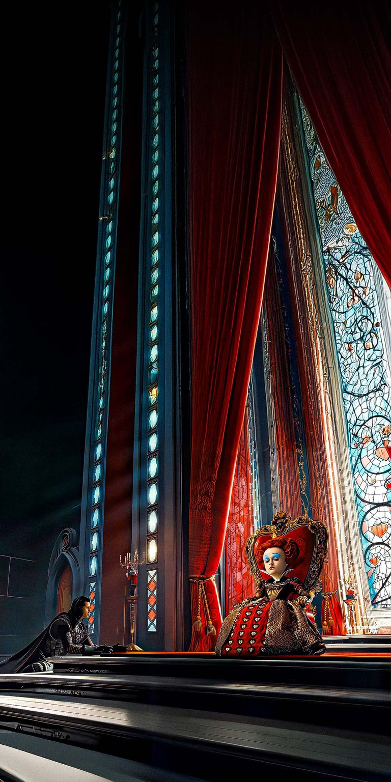 Red Queen Wallpaper 4k IOS