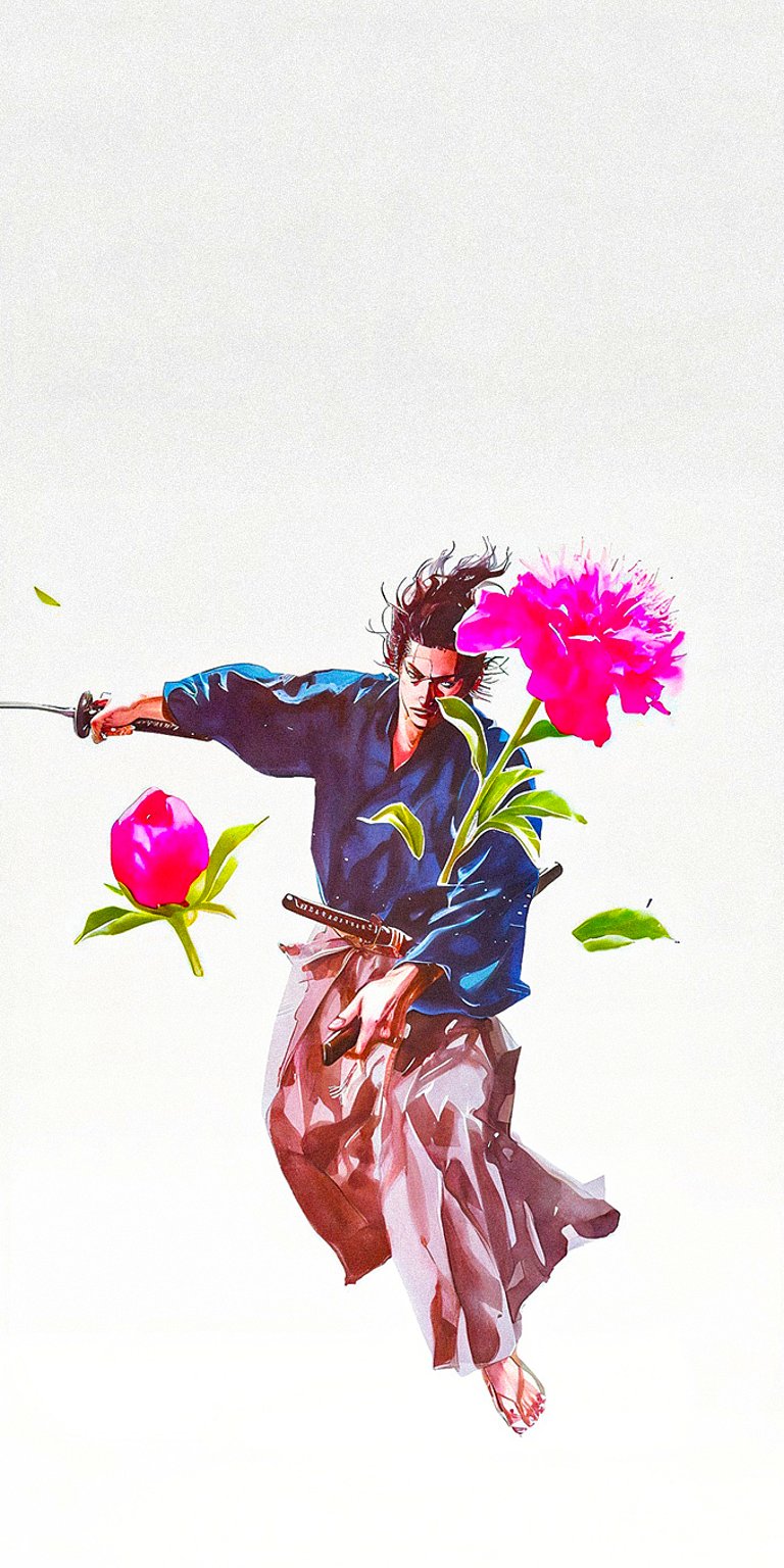 Miyamoto Musashi wallpaper iPhone 4K