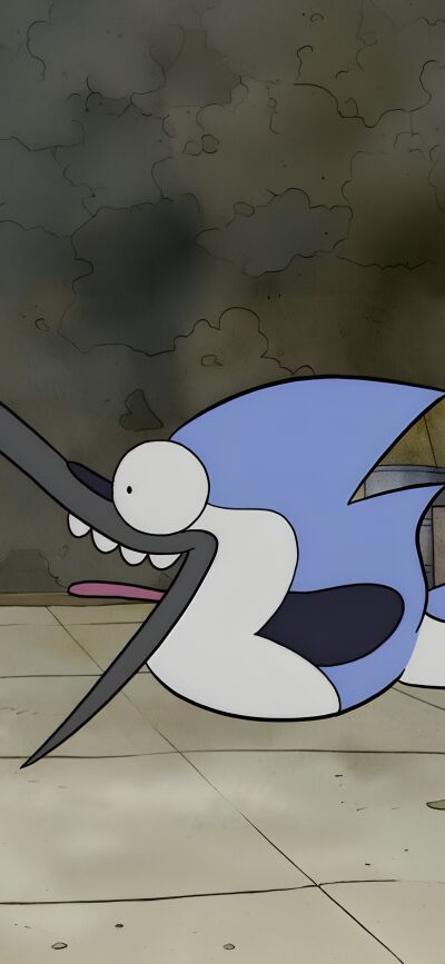 This awesome matching wallpaper features Rigby and Mordecai in 4K. Use this cool wallpaper of the Regular Show characters with a nearby arcade machine on your iPhone. 