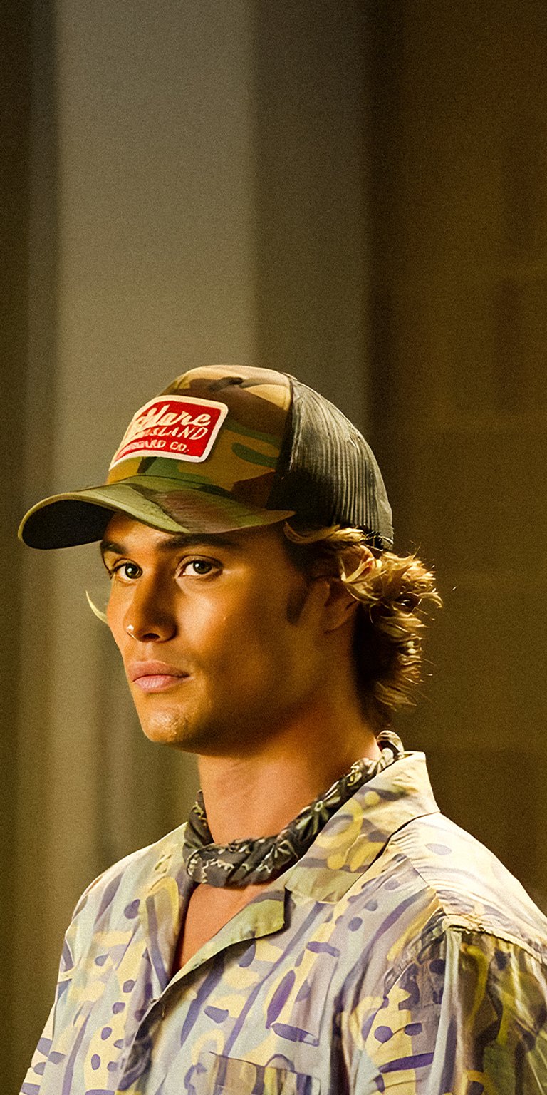 John B wearing cap wallpapers