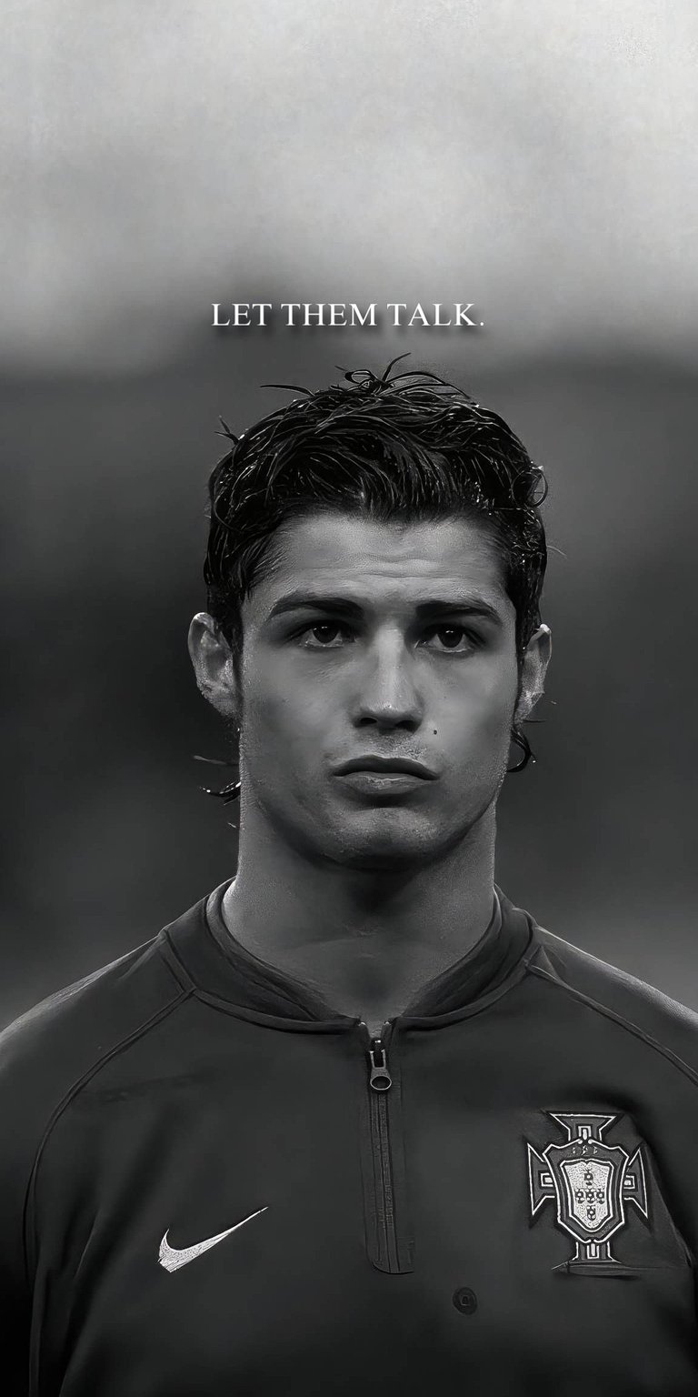 Cristiano Ronaldo football quotes wallpaper 4k iPhone