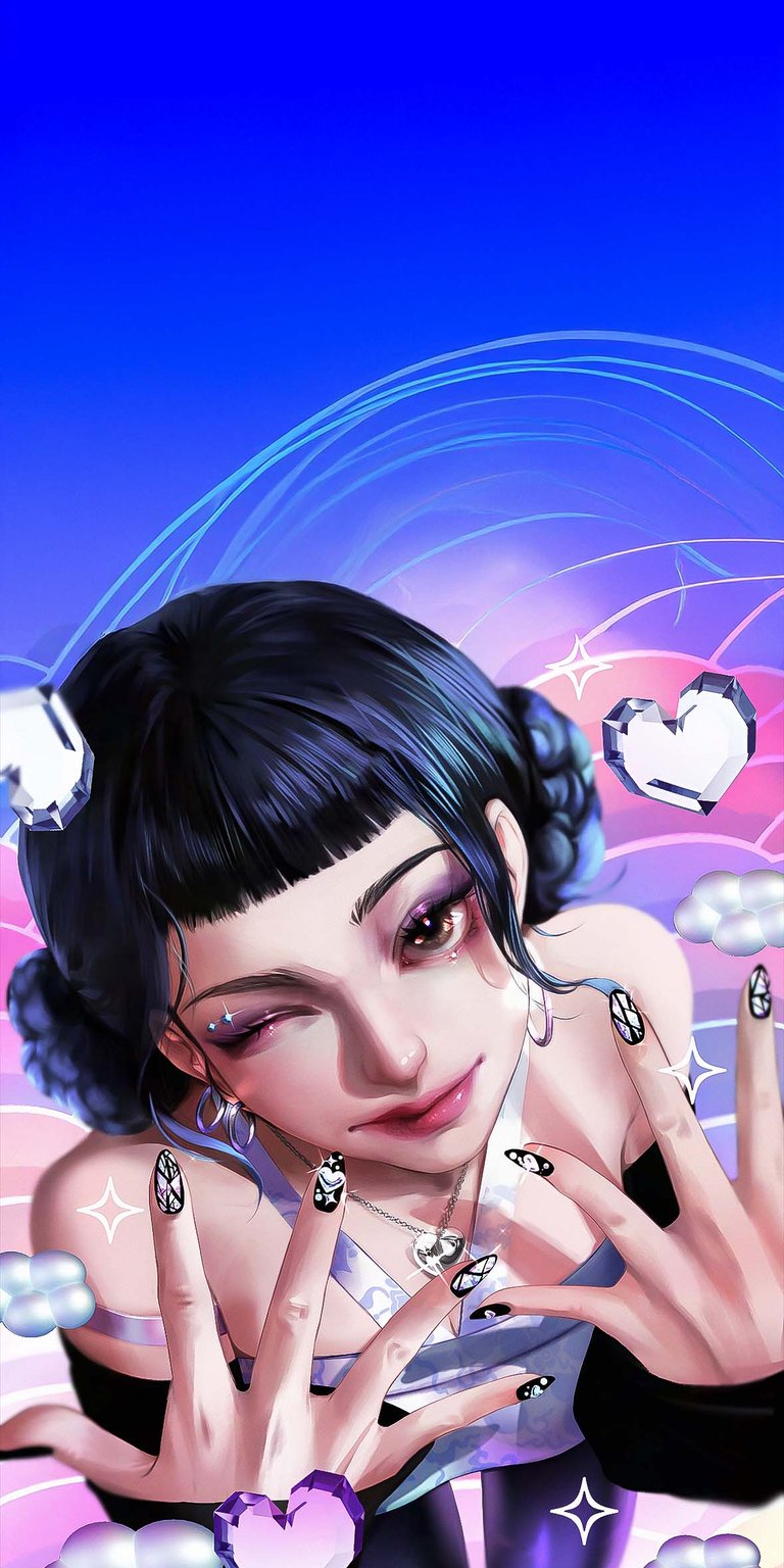 Zoey iPhone wallpaper 4K