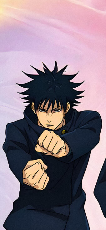 Jujutsu Kaisen trio matching wallpaper in 4K for iPhone