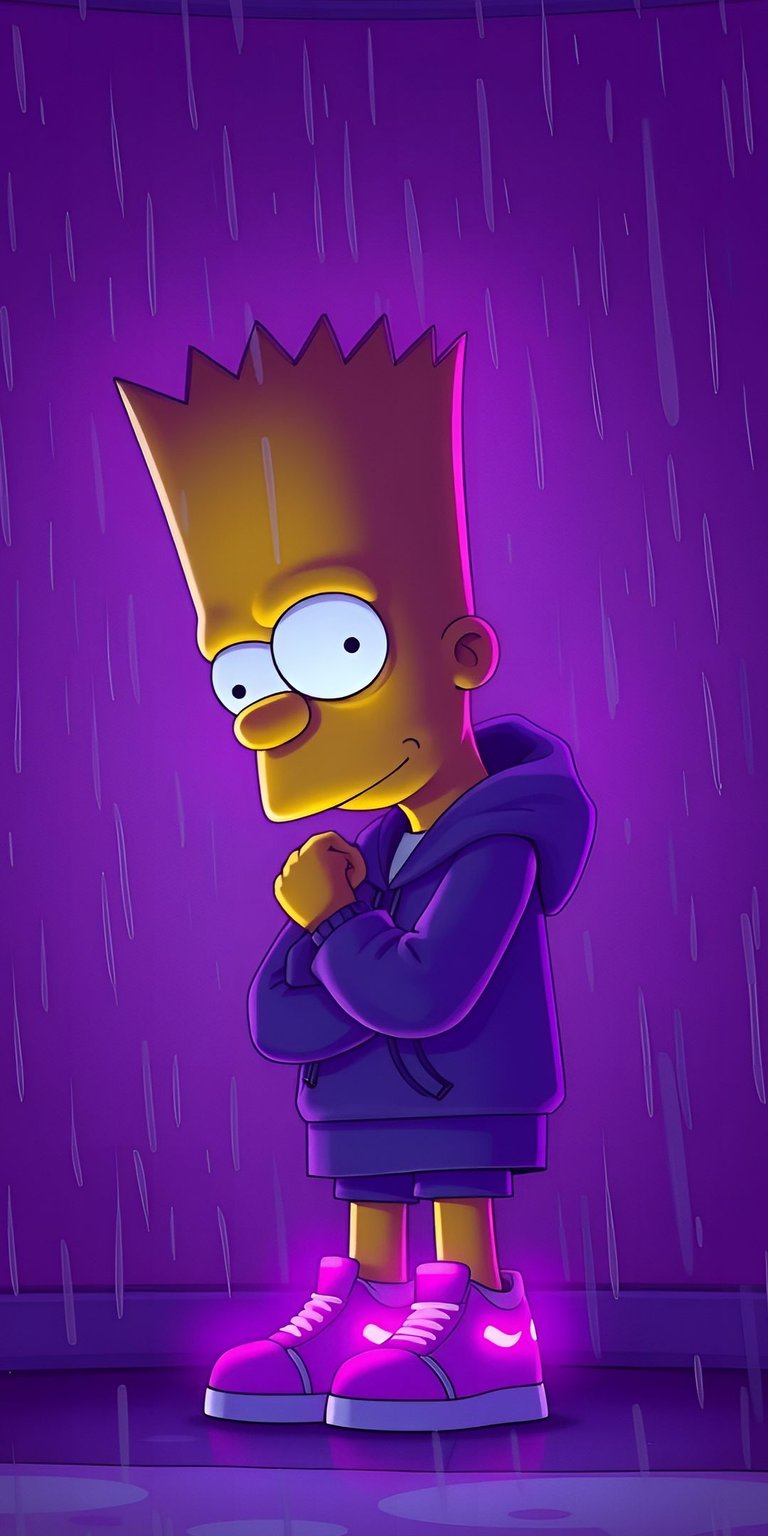 Bart portrait wallpaper iPhone HD