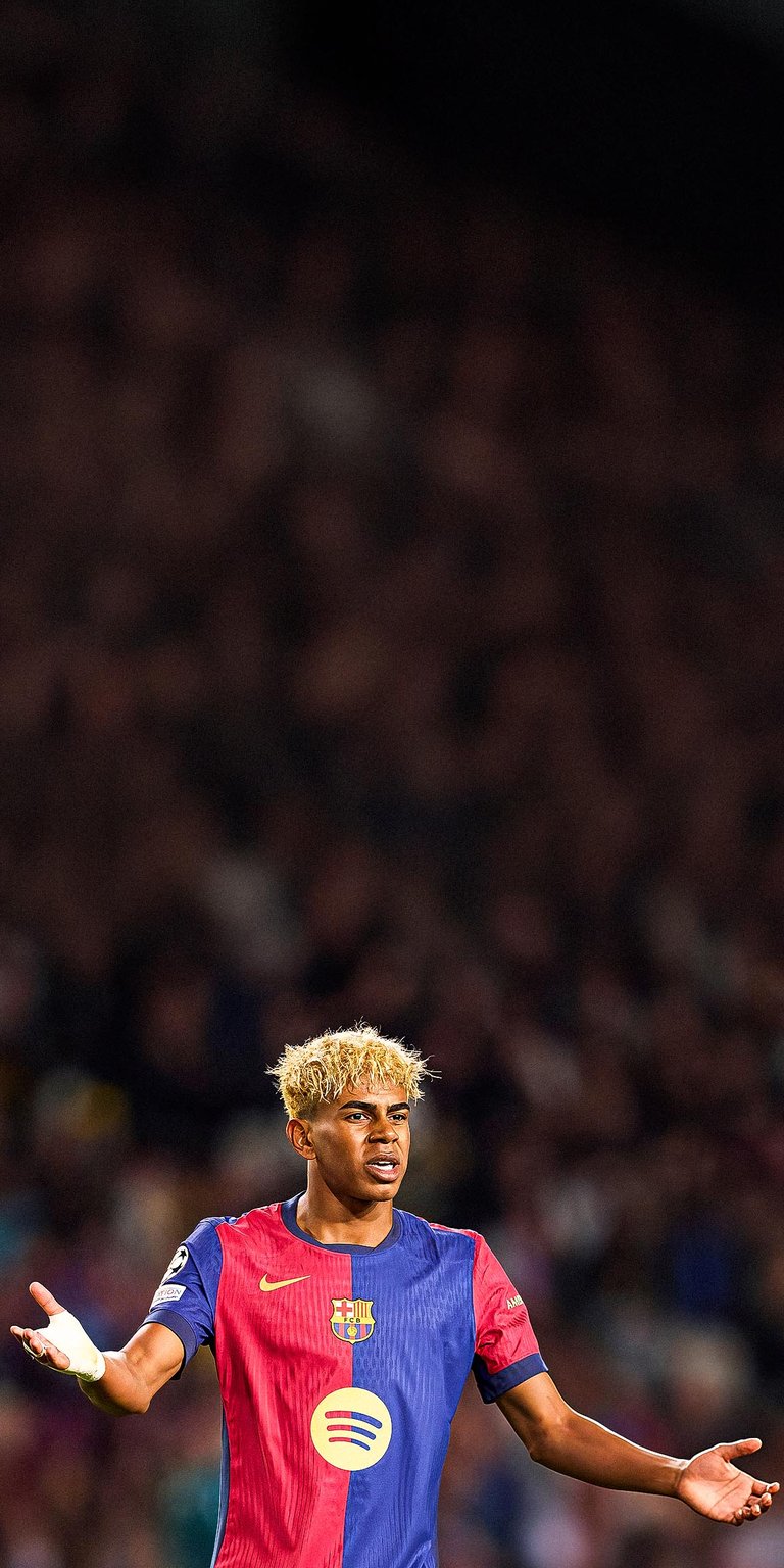 Lamine Yamal game reaction Wallpaper 4k mobile